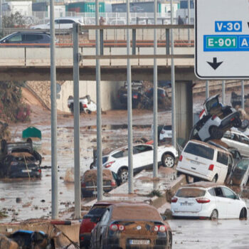 En images : Valence, région du sud de l'Espagne ravagée par les inondations