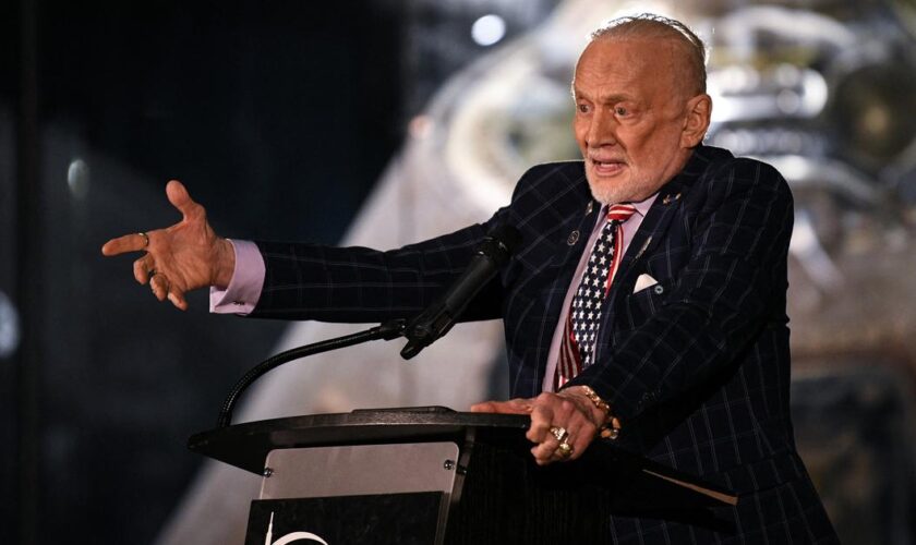 États-Unis : l’astronaute Buzz Aldrin, qui a marché sur la Lune, appelle à voter Donald Trump