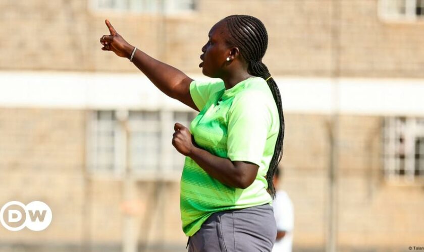 Female coach breaking male barriers in African football