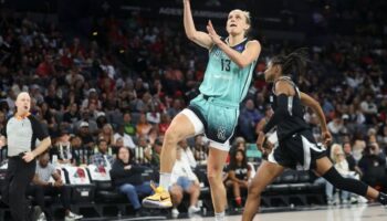 Hat die Chance auf den Titel in der WNBA - und mit ihrer Leistung großen Anteil daran: Leonie Fiebich von den New York Liberty.