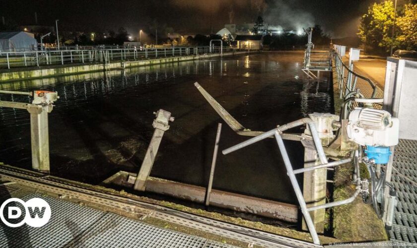 Germany: Teenager crashes car into sewage treatment pool