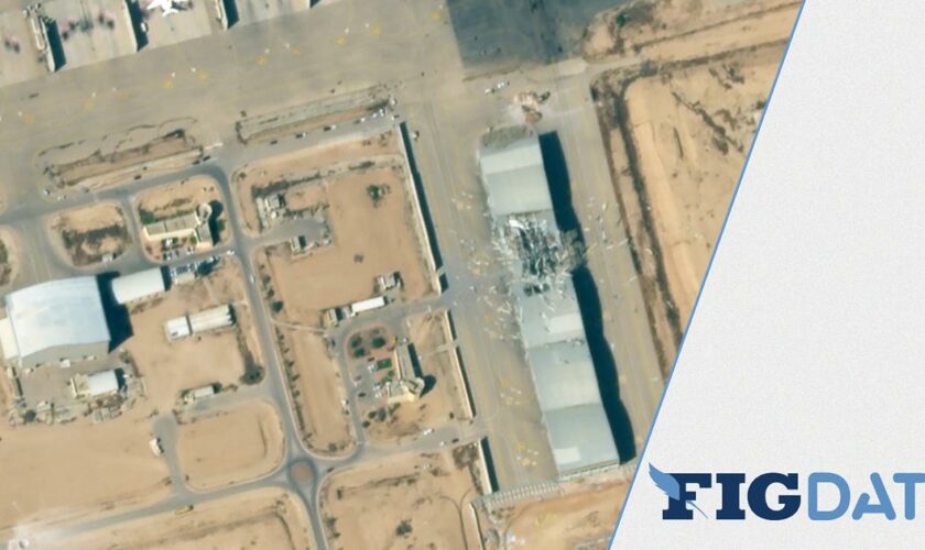 Guerre au Moyen-Orient : des images satellites révèlent les dégâts des missiles iraniens sur une base israélienne