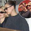 Hailey Bieber enjoys girls' night with Kendall Jenner - amid claims husband Justin is 'stressed' over Diddy allegations