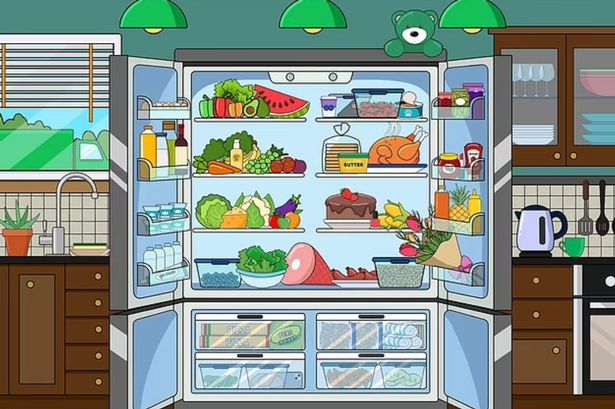 Half of people can't find all the missing items in this fridge in less than 60 seconds