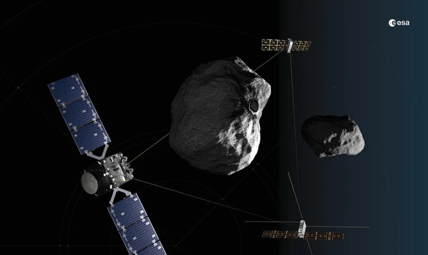 Hera, la nave que examinará el asteroide con el que se ensayan técnicas de defensa planetaria: "Una roca como Dimorphos podría destruir una ciudad del tamaño de Madrid"