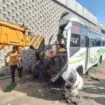 Horror India bus crash kills 12 passengers and the driver as vehicle is sliced in half