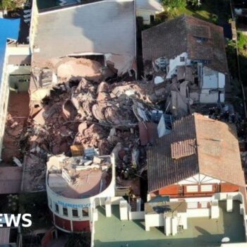 Hotel collapse in Argentina kills one, say reports