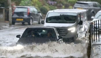 Huge 64 flood warnings cover parts of UK as Britain underwater following night of downpours