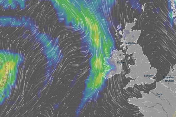 Huge wall of rain heading for Britain in just days after major Atlantic storms