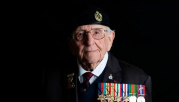 Hundreds of people attend funeral of D-Day hero Don Sheppard who died at 104