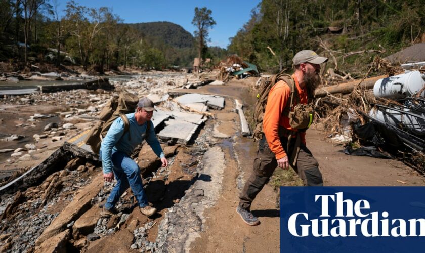 Hurricane Helene: more than 200 dead as search for missing people continues