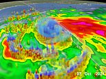 Hurricane Milton: NASA animation reveals how the storm reached Category 5 strength so quickly - as Florida braces for catastrophe