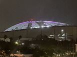 Hurricane Milton destroys dome of Tampa Bay Rays baseball stadium where first responders are sheltering as 'multiple' people are killed amid 'catastrophic' flooding and 120mph winds