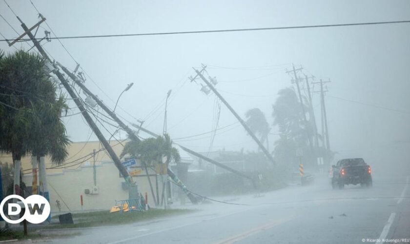 Hurricane Milton makes landfall on Florida's west coast