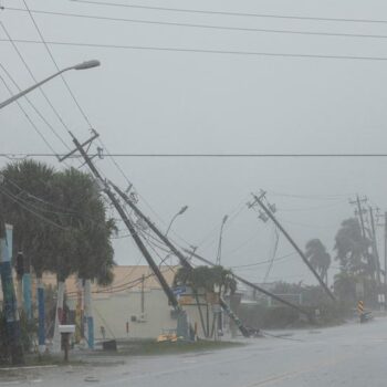 Hurrikan "Milton" wütet über Florida