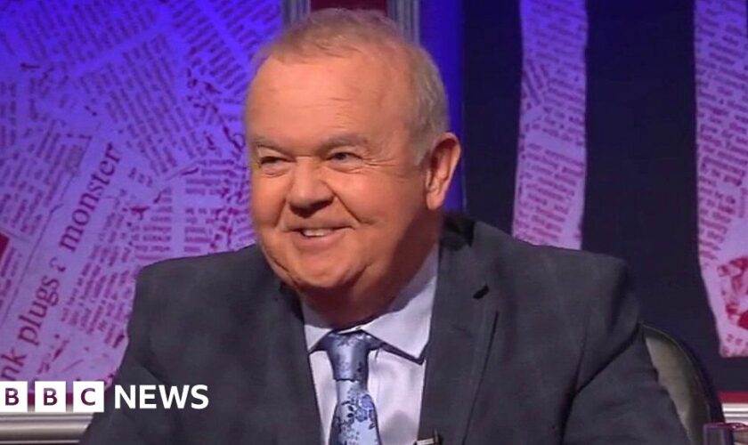 Ian Hislop laughs off taxi 'shooting' incident