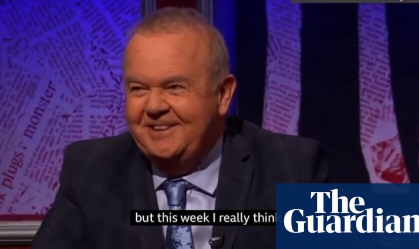 Ian Hislop laughs off taxi ‘shooting’ incident on Have I Got News For You