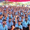 India: Police detain 600 striking Samsung workers at protest