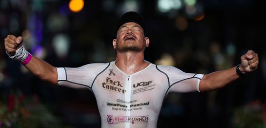 Ironman: Jonathan Pascual kämpft sich trotz Krebserkrankung ins Ziel