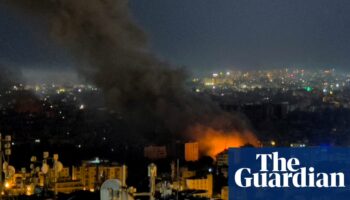 Israel launches intense attacks on Hezbollah stronghold in Beirut’s south