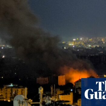 Israel launches intense attacks on Hezbollah stronghold in Beirut’s south