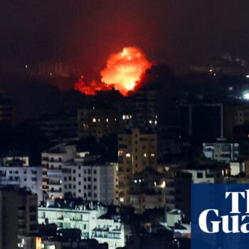 Israeli strikes kill six in central Beirut as blasts heard across Lebanon’s capital