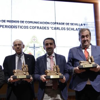 José Gómez Palas y Juan Manuel Serrano reciben el premio periodístico de la Milagrosa