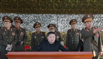 Kim Jong Un attempts display of power after threatening to nuke South Korea 'without hesistation'