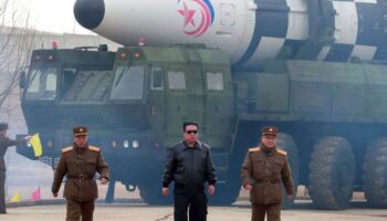 Nordkoreas Machthaber Kim hat die militärische Zusammenarbeit mit Russland rasant ausgebaut. Foto: Uncredited/KCNA via KNS/AP/dp