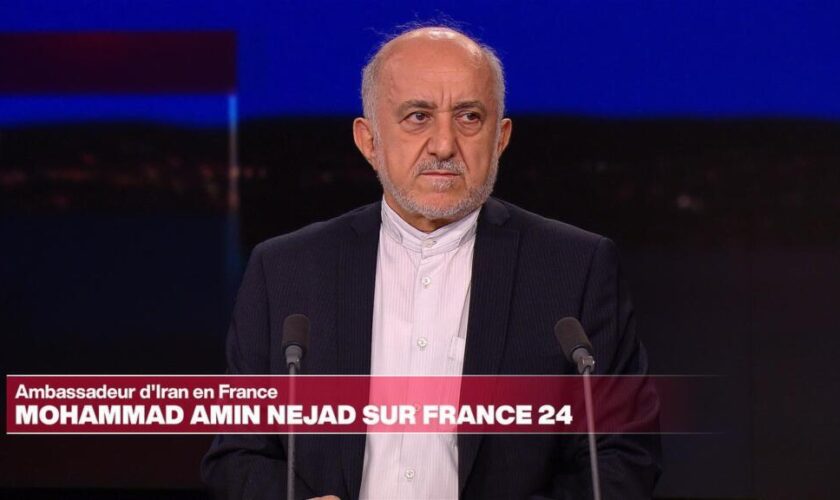 L'Iran n'a pas fait de "déclaration de guerre" à Israël, dit son ambassadeur en France