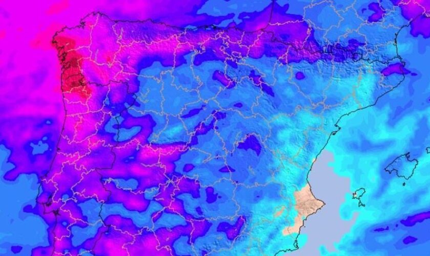 La Aemet lanza un aviso por el impacto de la potente borrasca ex-Kirk en España: posibles inundaciones y viento huracanado en estas zonas