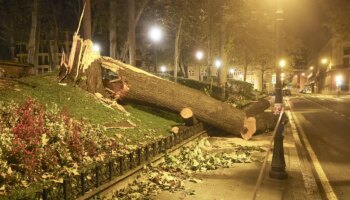 La borrasca Kirk amenaza a toda España, salvo Canarias, con vientos de hasta 120 Km/h y fuertes lluvias