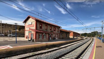 La caída de un árbol sobre las vías corta la circulación de trenes en la línea Santander-Madrid