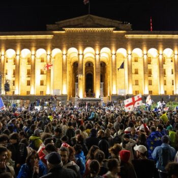 Le Parlement géorgien, haut lieu de toutes les batailles politiques depuis l’effondrement de l’URSS