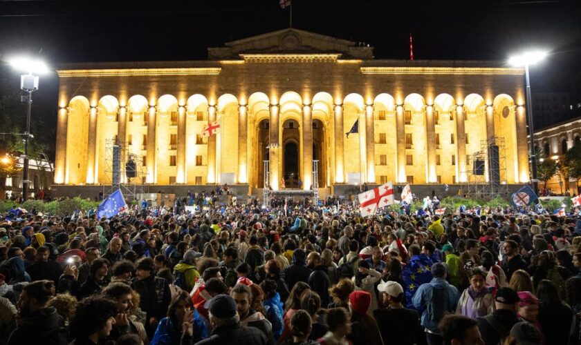 Le Parlement géorgien, haut lieu de toutes les batailles politiques depuis l’effondrement de l’URSS