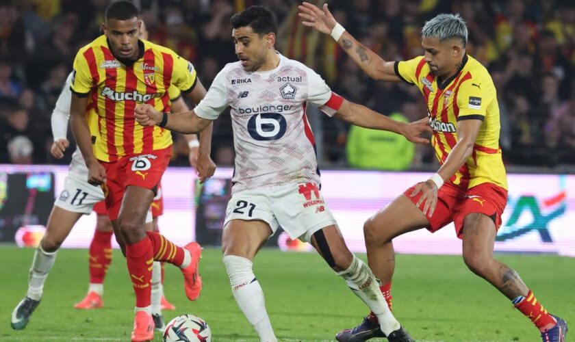 Ligue 1 : au bout d’un derby sous tension, Lille écœure Lens dans le temps additionnel