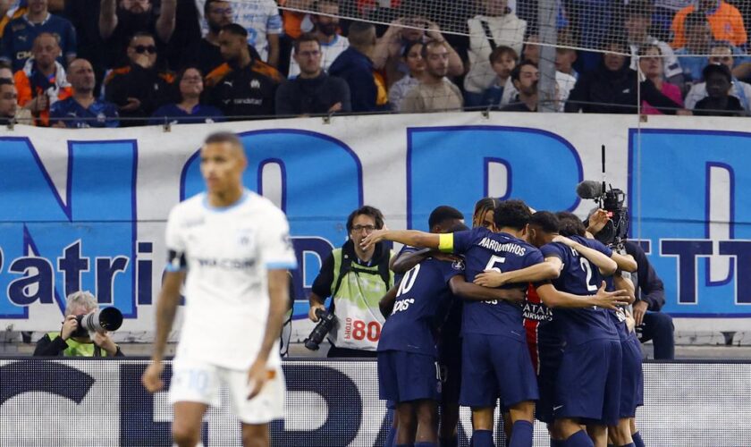 Ligue 1 : le PSG surclasse Marseille au Vélodrome