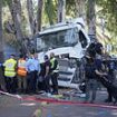 Lorry driver 'terror attack' in Israel as truck rams into crowded bus stop injuring at least 24 people before being 'shot and neutralised' by civilians