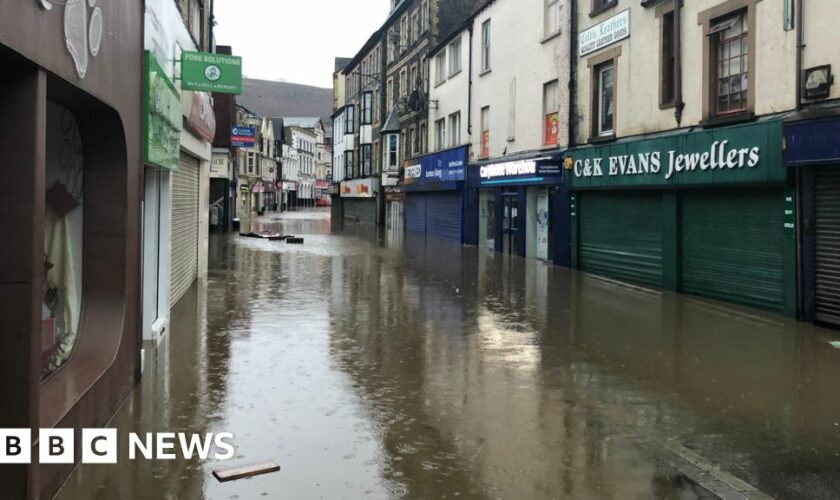 Man 'obsessively' checks rivers after shop damaged