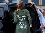 Melania Trump reveals she told Donald to stop strict child immigration policy and finally explains the 'I really don't care' jacket in explosive new memoir