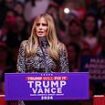 Melania Trump stuns Madison Square Garden with her first rally appearance ever to introduce husband Donald