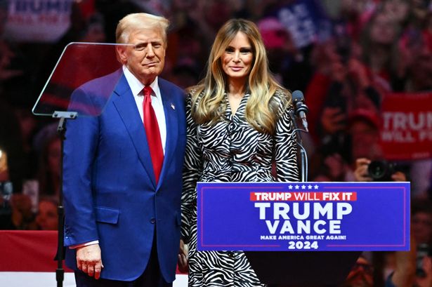 Melania's Donald Trump rally appearance 'uncomfortable' as expert pinpoints strange detail