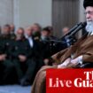 Middle East crisis live: Iran supreme leader says ‘it would be wrong to say Israeli attack did not matter’