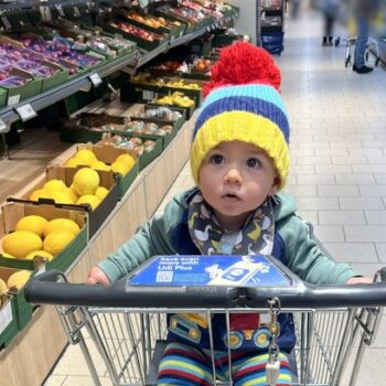 Mum claims Lidl trolley crushed her baby when it rolled off kerb and flipped over