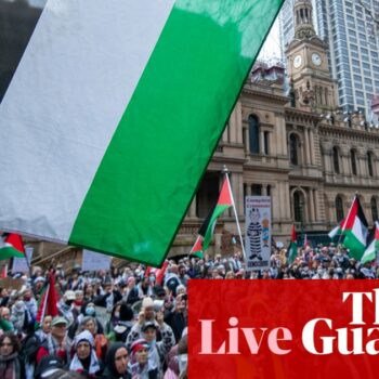 News live: thousands of pro-Palestinian supporters to rally across major cities; Australians evacuate Lebanon to Cyprus