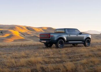 Pick-up Terra der VW-Marke Scout: Charmeoffensive gegen Teslas Cybertruck