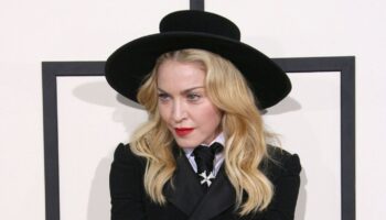 Popstar Madonna