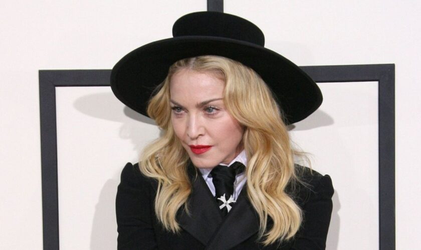 Popstar Madonna