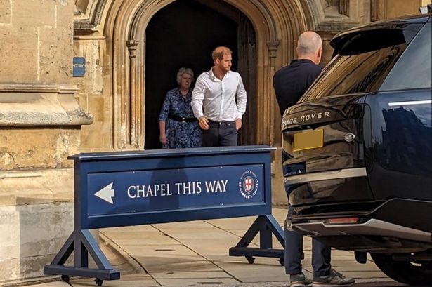 Prince Harry 'only allowed to visit Queen's grave at last minute and on one condition'