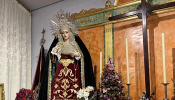 Procesiones de la Virgen del Pilar en su Mayor Dolor y del Rosario en Dos Hermanas para este sábado